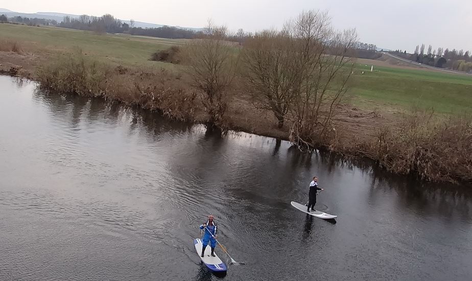 SUP auf der Nahe